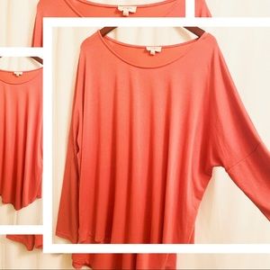 Umgee - pink long sleeve tee - Large